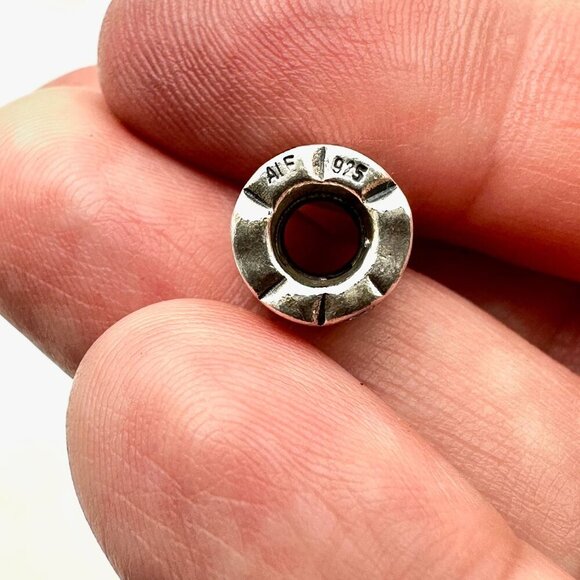 Pandora Blue Crystal Pond Charm 925 ALE Sterling Silver - Picture 3 of 3